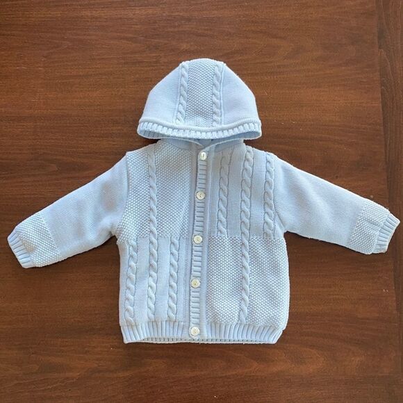 Hooded Cardigan Coat  - Picture 1 of 9